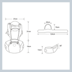 Cangurera para bebé con asiento