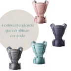 Cangurera para bebé con asiento