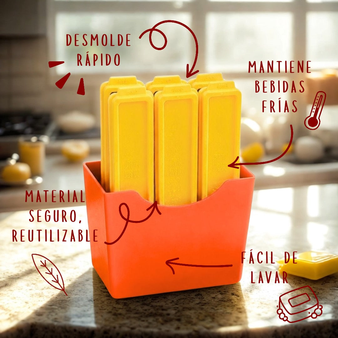 Papas frías - Moldes para hielo